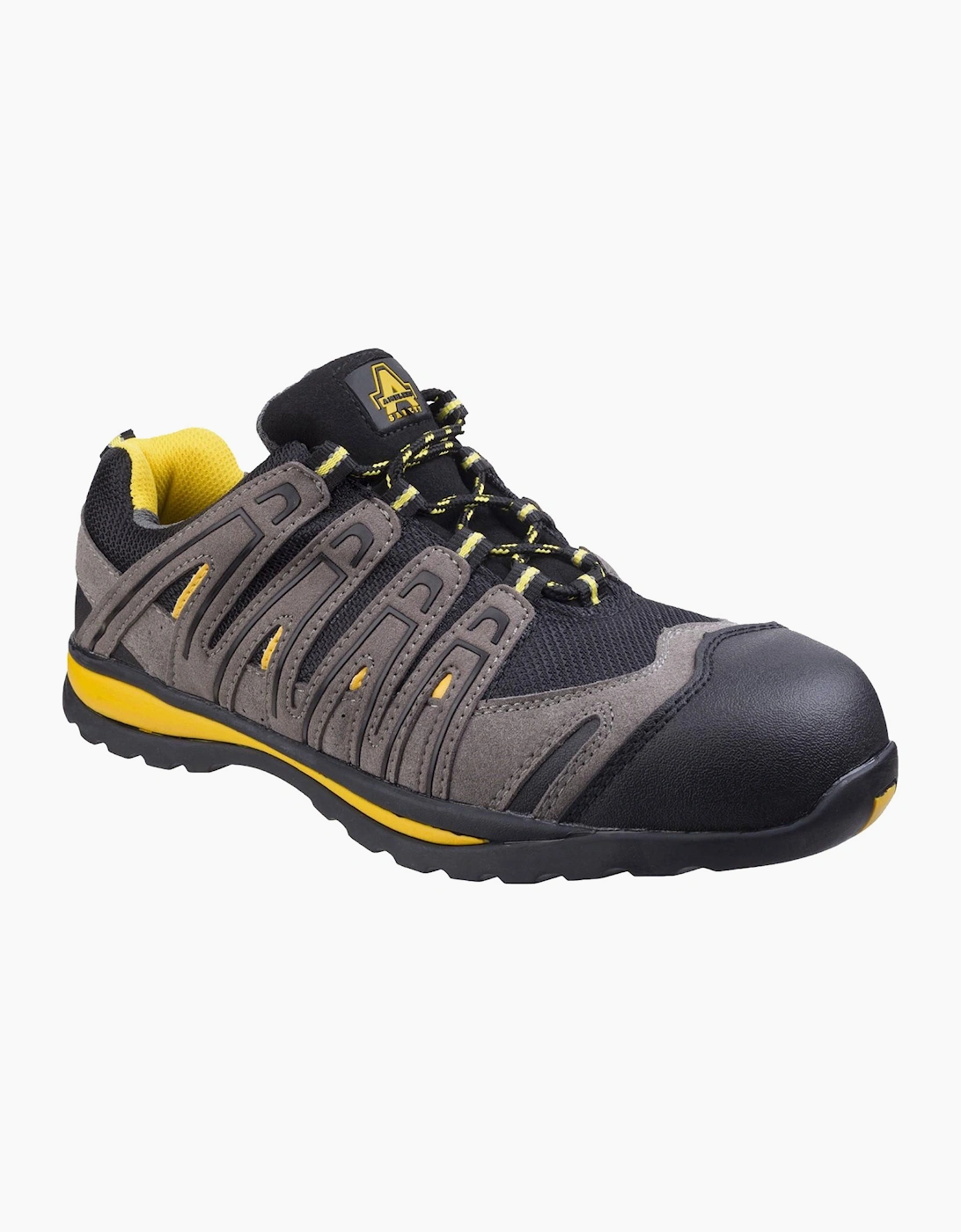 Amblers Safety Amblers FS42C Metal Free Lace Up Safety Trainer Mens Black