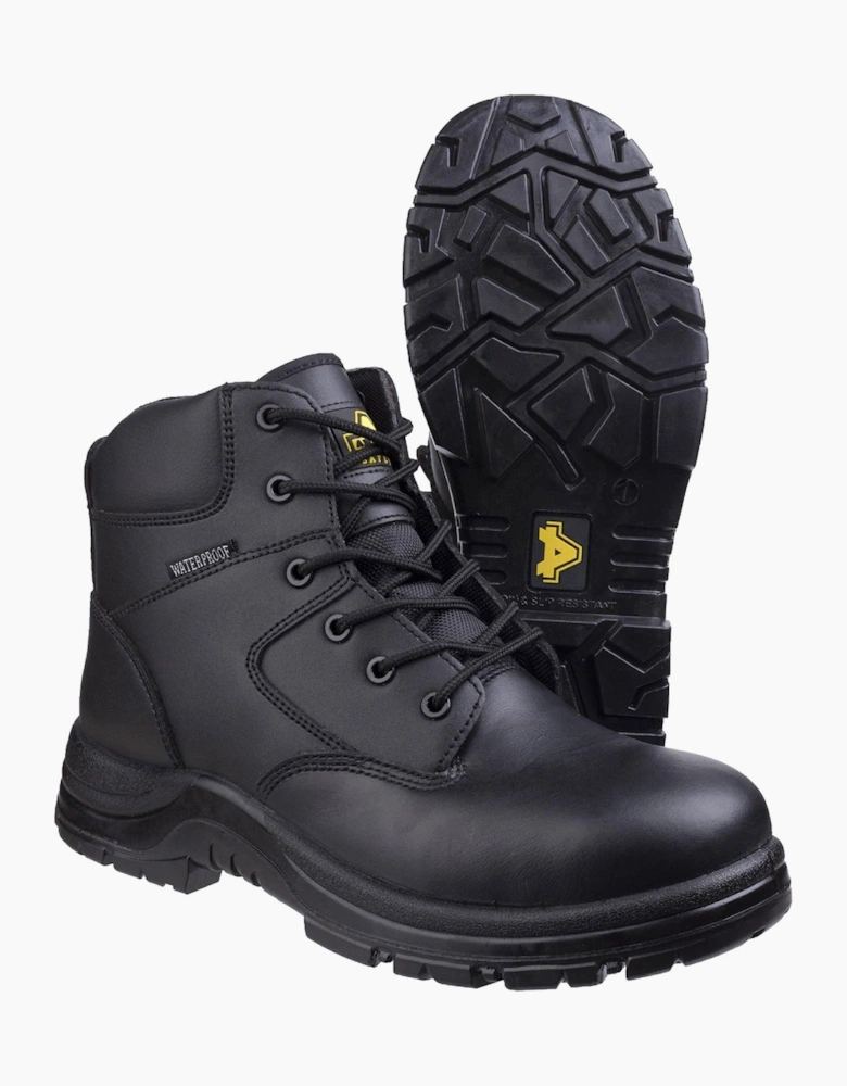 Amblers Safety Amblers FS006C Leather Waterproof Safety Boot Mens Black