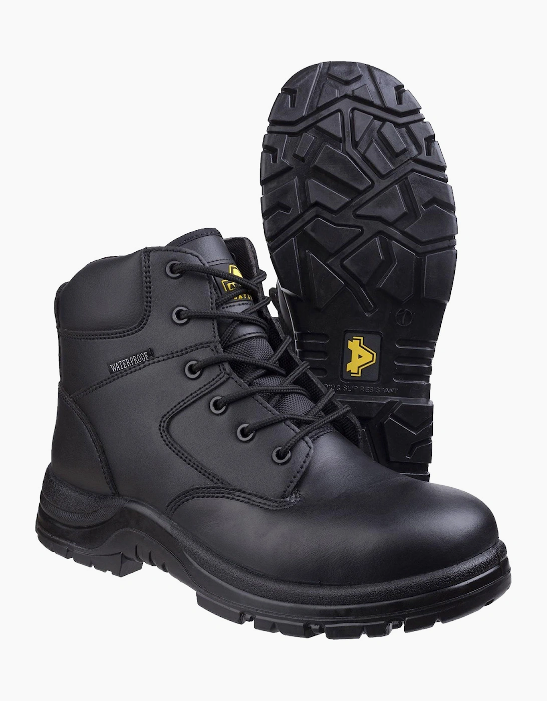 Amblers Safety Amblers FS006C Leather Waterproof Safety Boot Mens Black