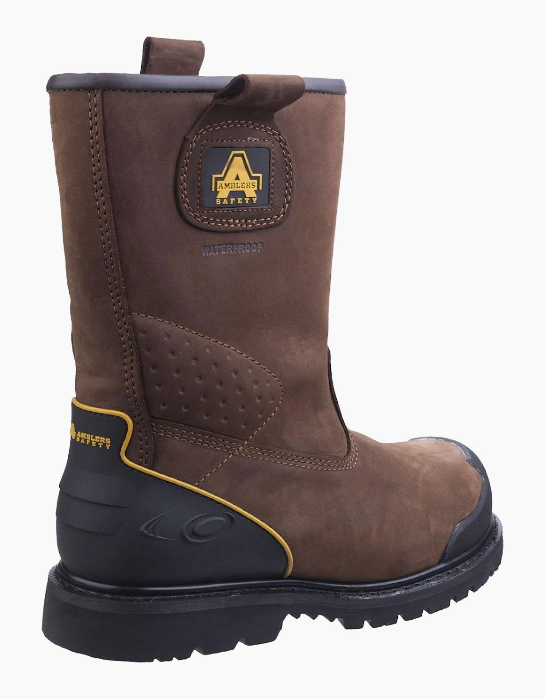 Amblers Safety Amblers FS223 Waterproof Safety Boots Mens Brown