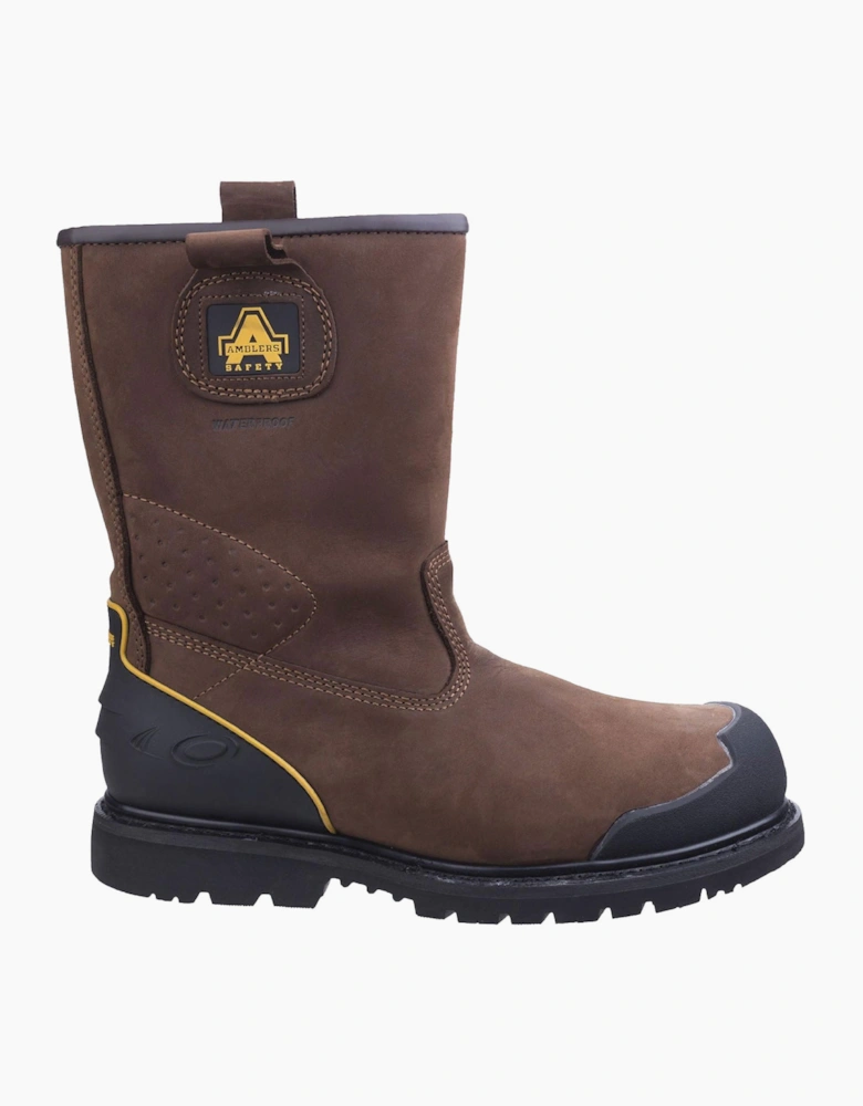 Amblers Safety Amblers FS223 Waterproof Safety Boots Mens Brown