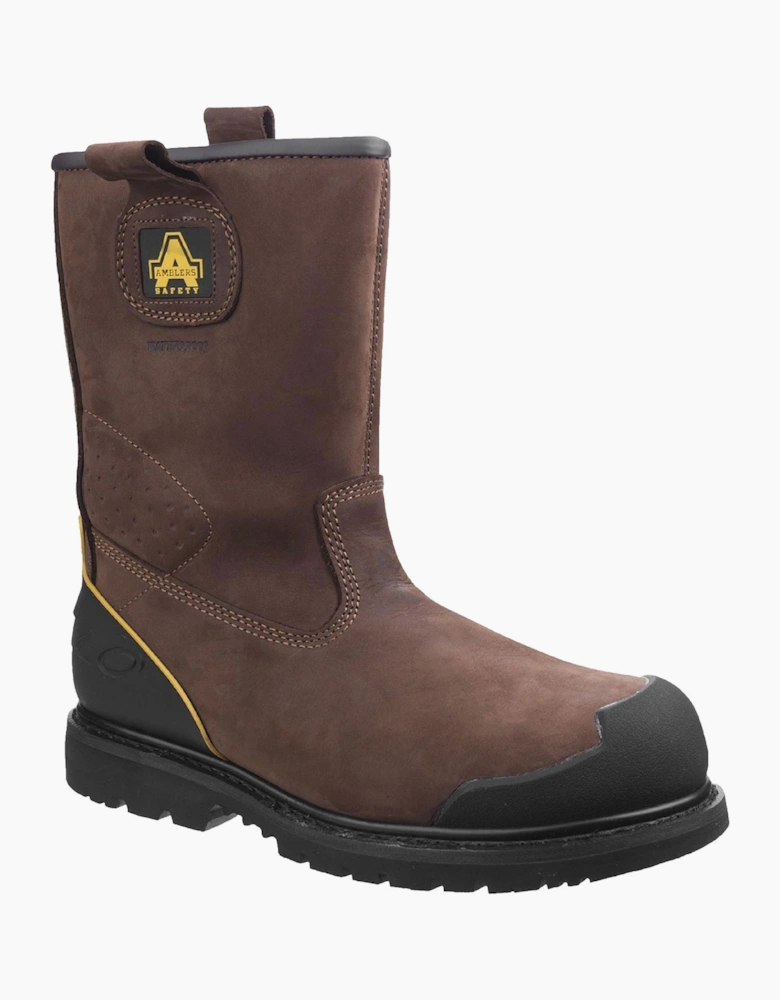Amblers Safety Amblers FS223 Waterproof Safety Boots Mens Brown