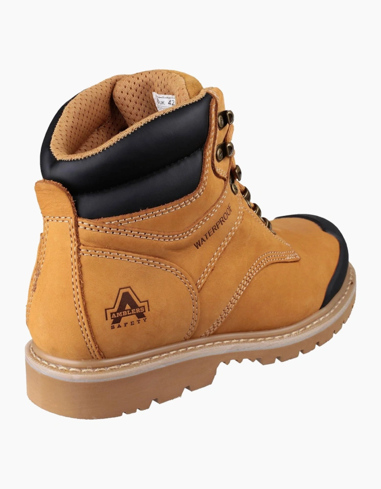 Amblers Safety Amblers FS226 Welted Waterproof Safety Boots Men Honey