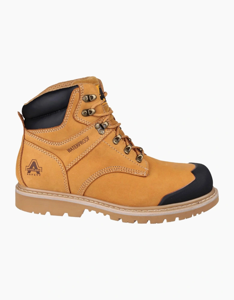 Amblers Safety Amblers FS226 Welted Waterproof Safety Boots Men Honey
