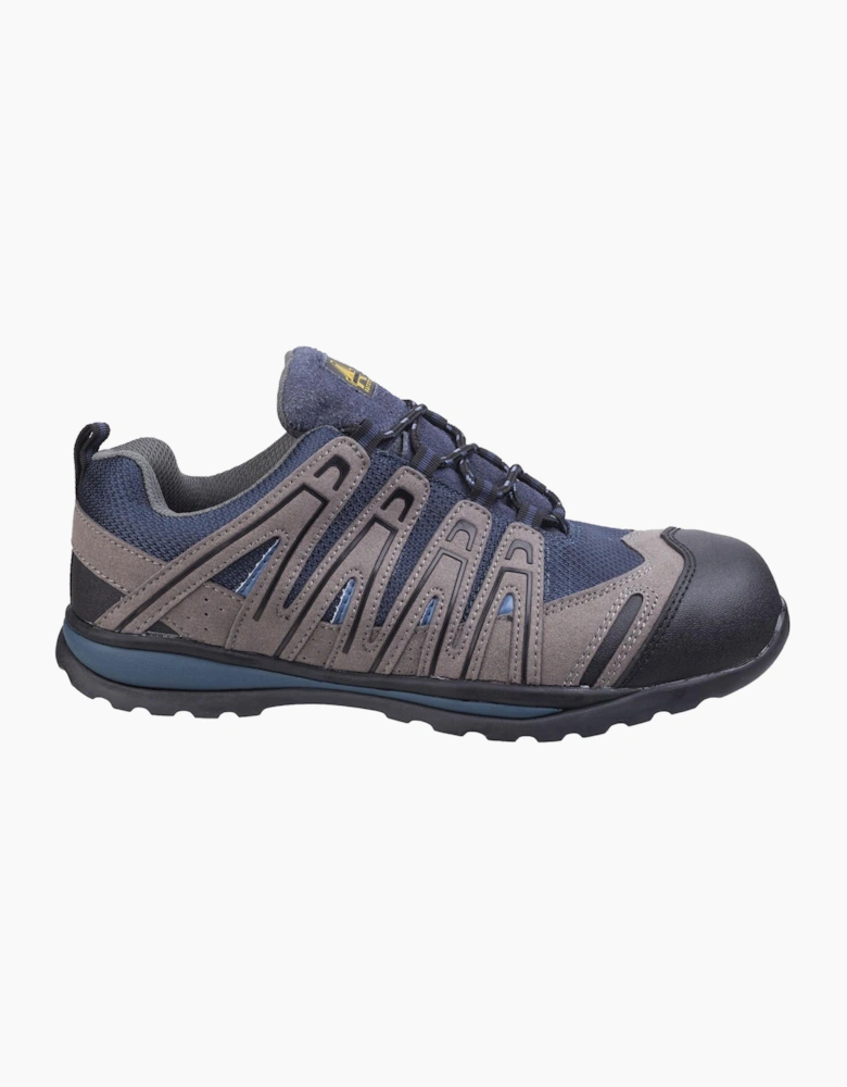 Amblers Safety Amblers FS34C Lace up Safety Trainer Mens Blue