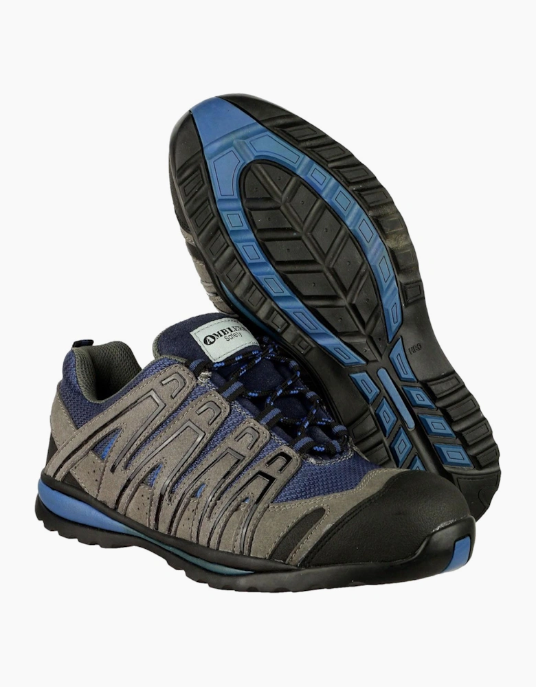 Amblers Safety Amblers FS34C Lace up Safety Trainer Mens Blue