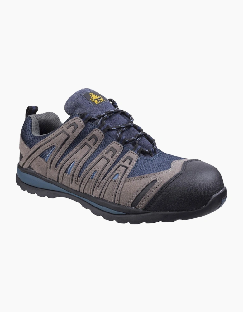 Amblers Safety Amblers FS34C Lace up Safety Trainer Mens Blue