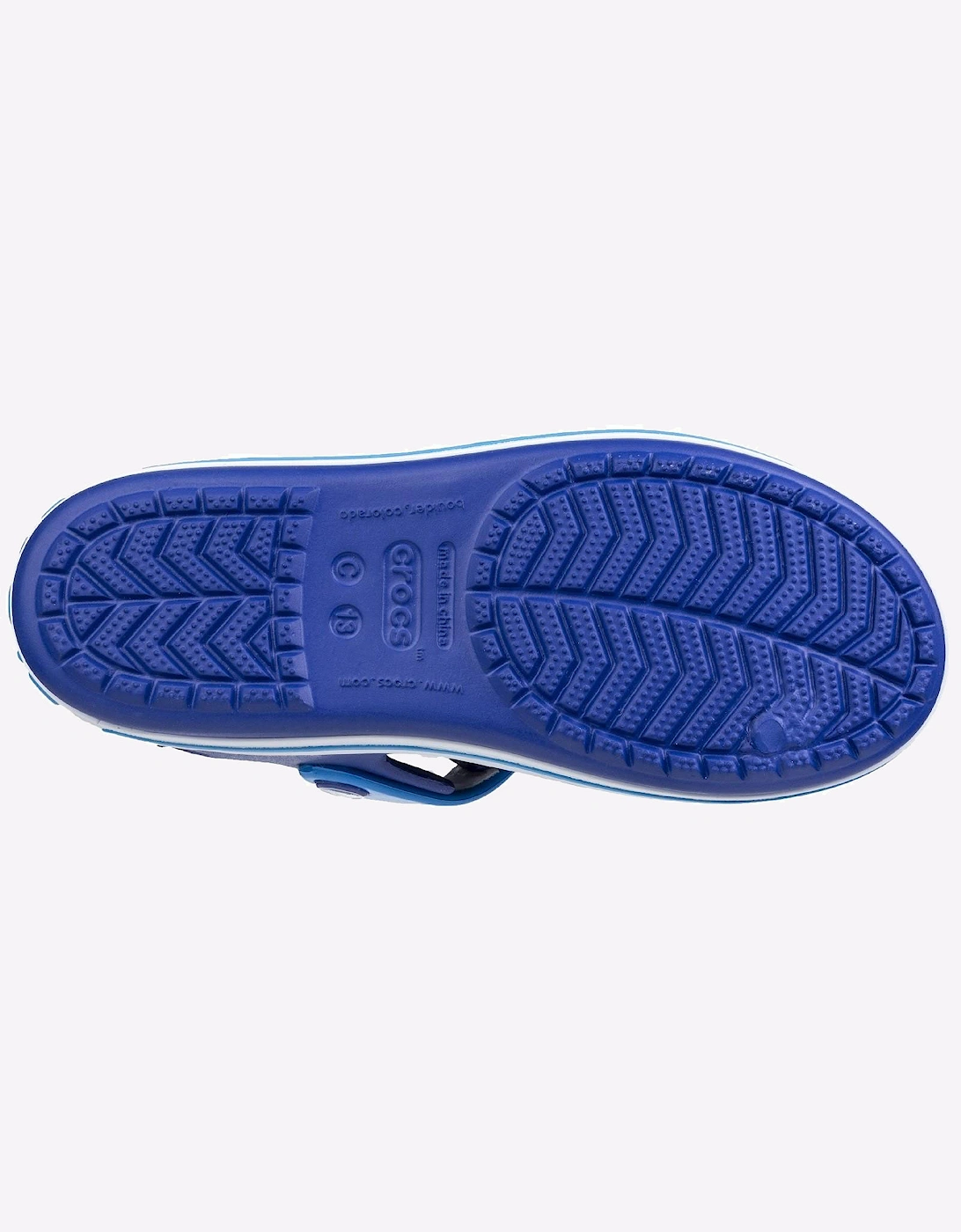 Crocs Crocband Sandal Junior Infants Dark Blue / Light Blue / White