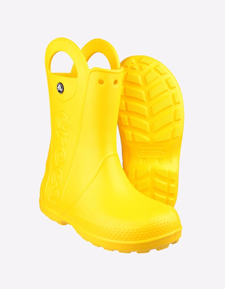 Crocs Handle It Rain Boot Waterproof Junior Yellow