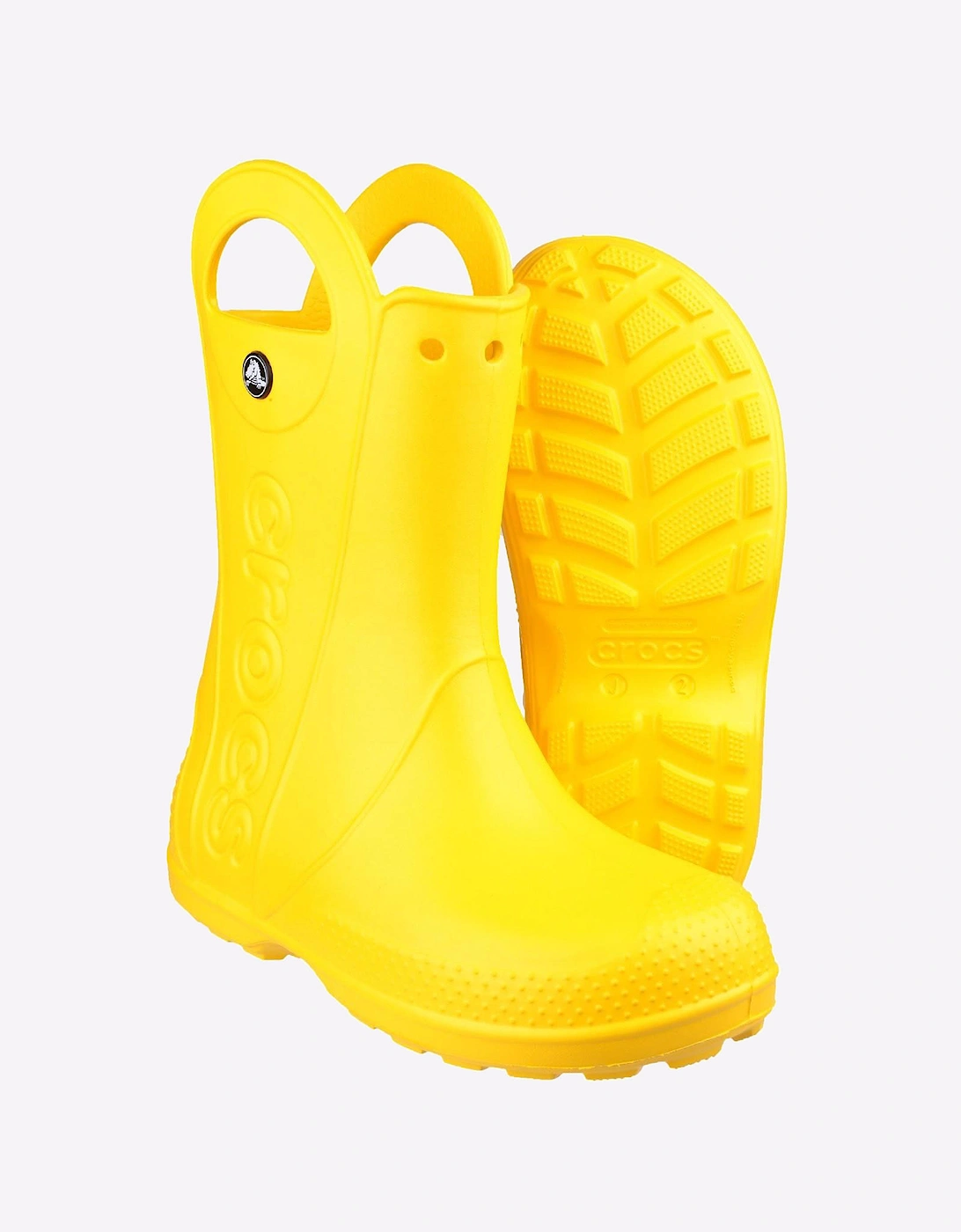 Crocs Handle It Rain Boot Waterproof Junior Yellow