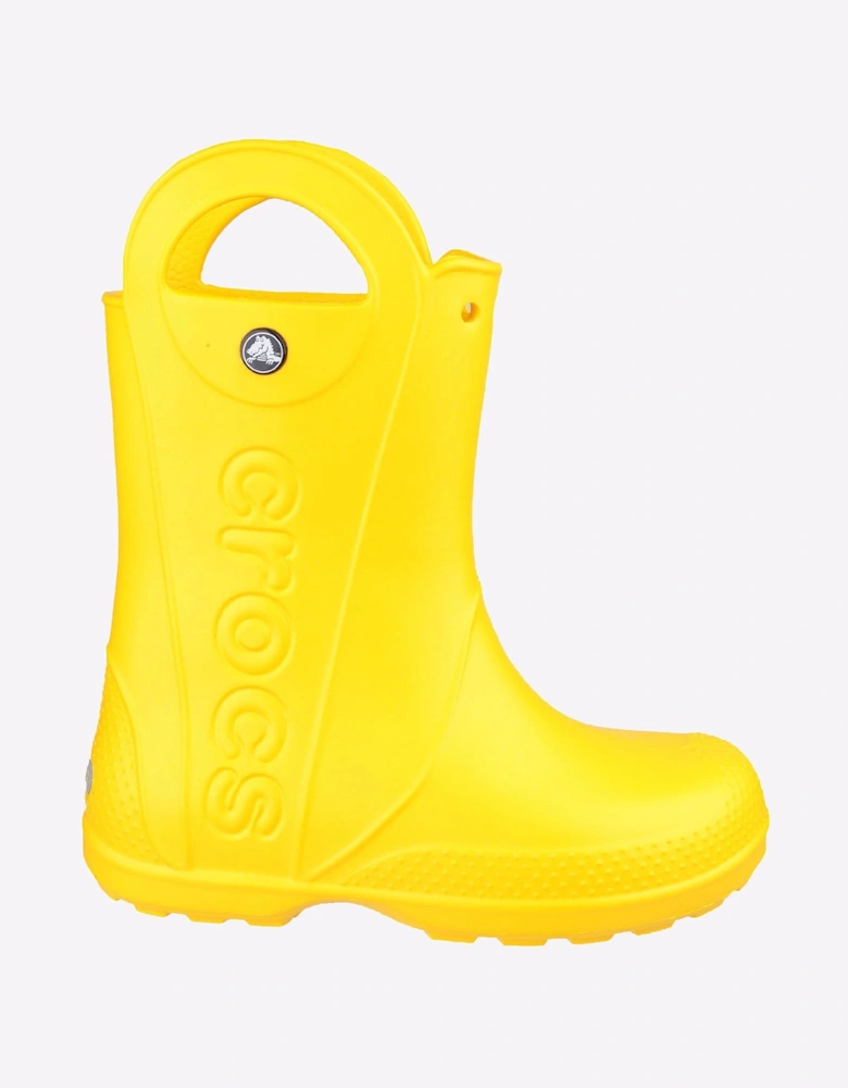 Crocs Handle It Rain Boot Waterproof Junior Yellow