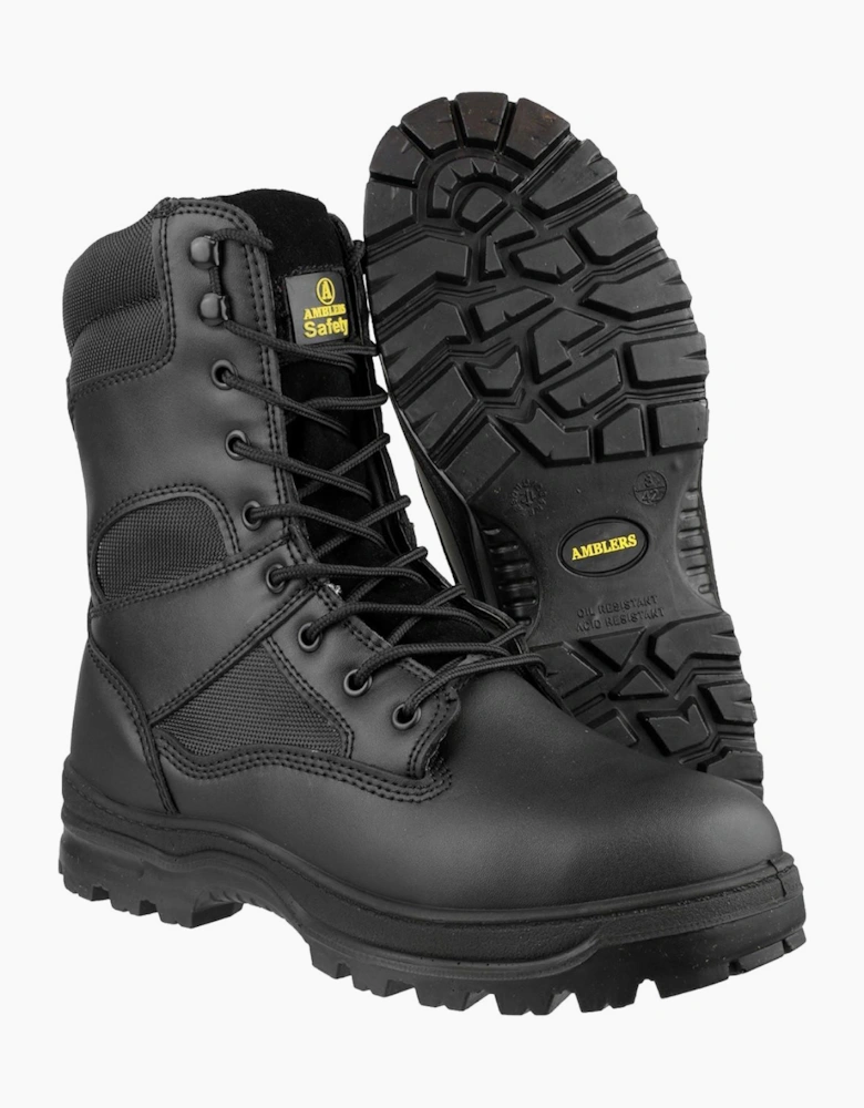 Amblers Safety Amblers S3 SRC Side Zip Safety Boots Men Black