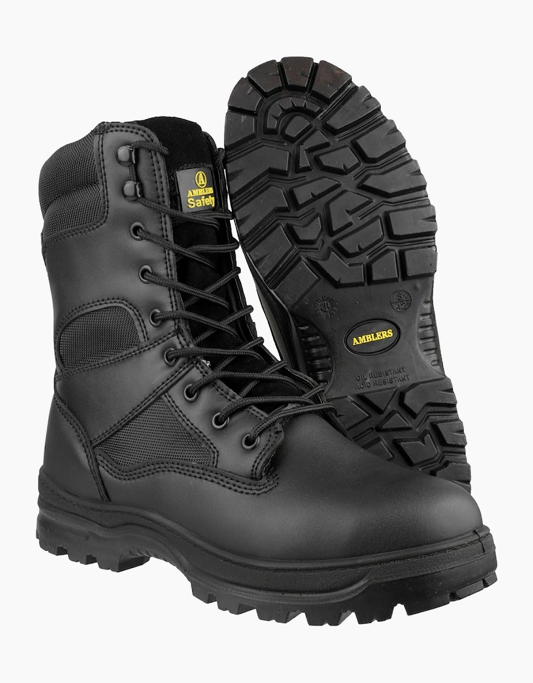 Amblers Safety Amblers S3 SRC Side Zip Safety Boots Men Black