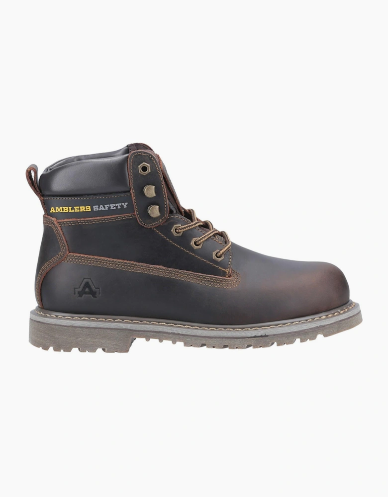 Amblers Safety FS164 Industrial Safety Boots Mens Brown
