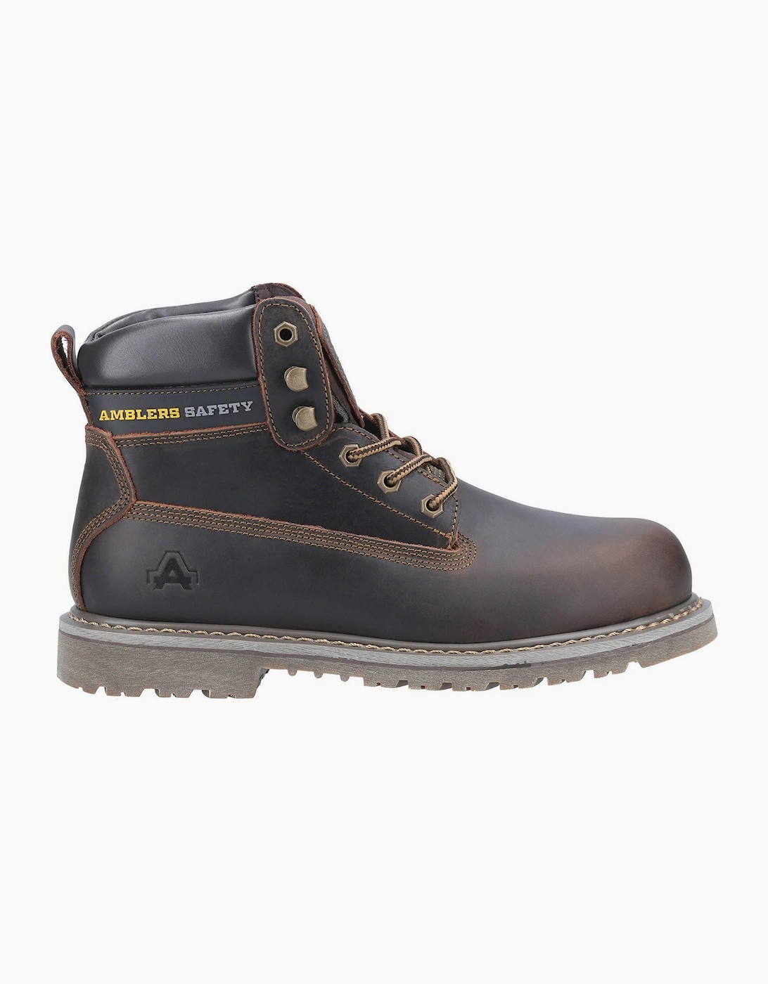 Amblers Safety FS164 Industrial Safety Boots Mens Brown