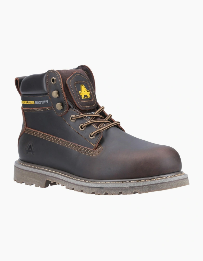 Amblers Safety FS164 Industrial Safety Boots Mens Brown