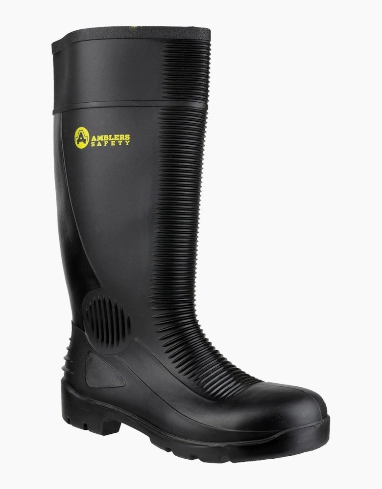 Amblers Safety Amblers FS100 Waterproof Safety Wellingtons Mens Black