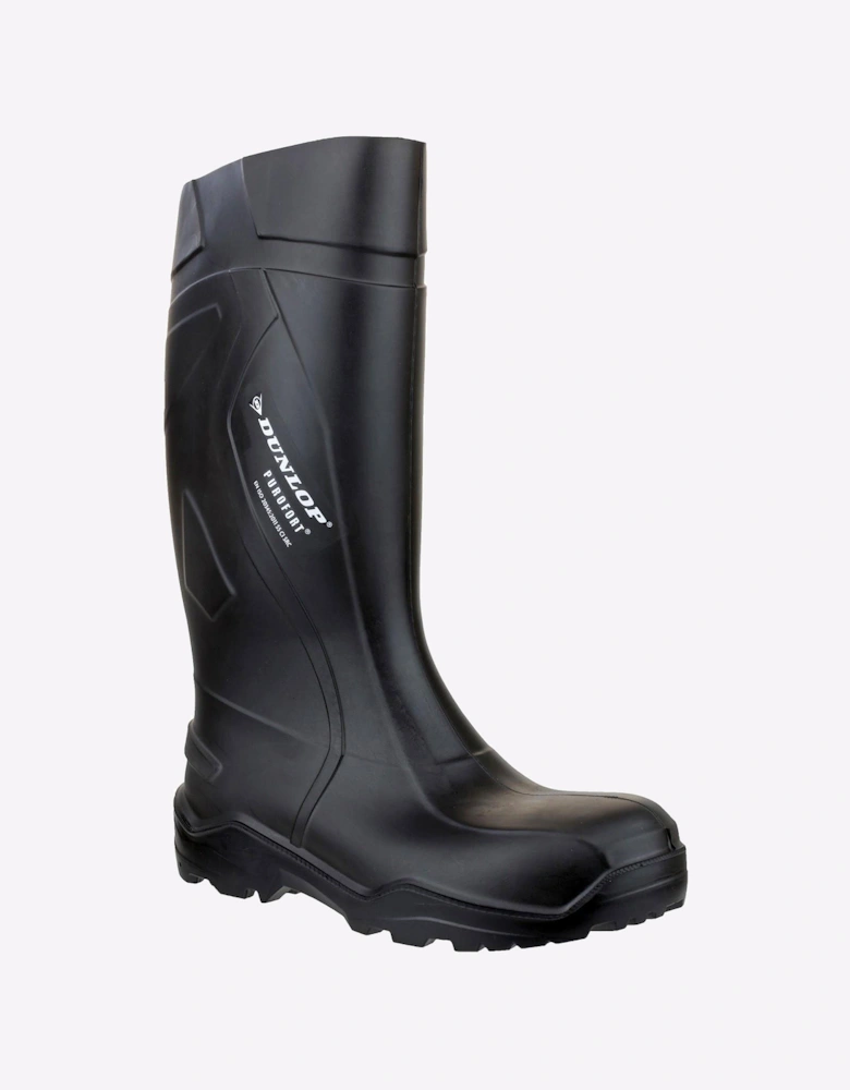 Dunlop Purofort+ Full Safety Mens Wellingtons Black