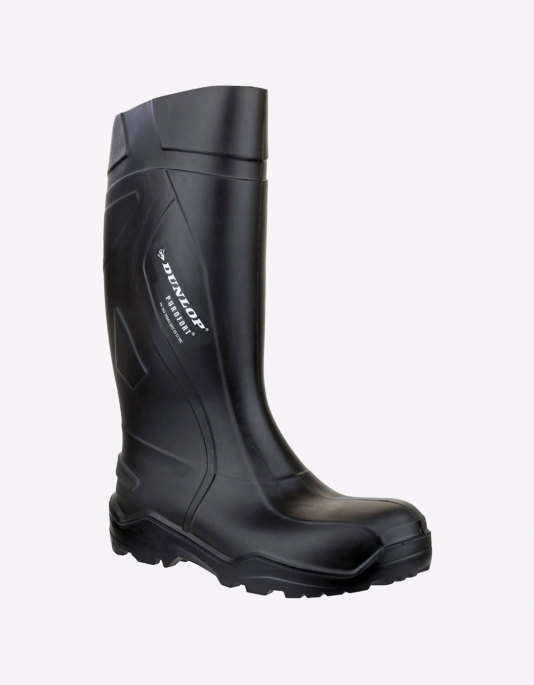 Dunlop Purofort+ Full Safety Mens Wellingtons Black
