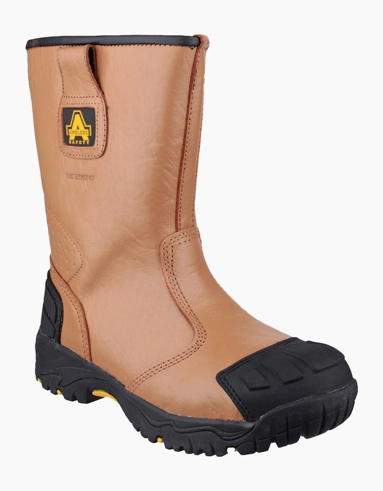 Amblers Safety Rigger Boot Waterproof Mens Tan