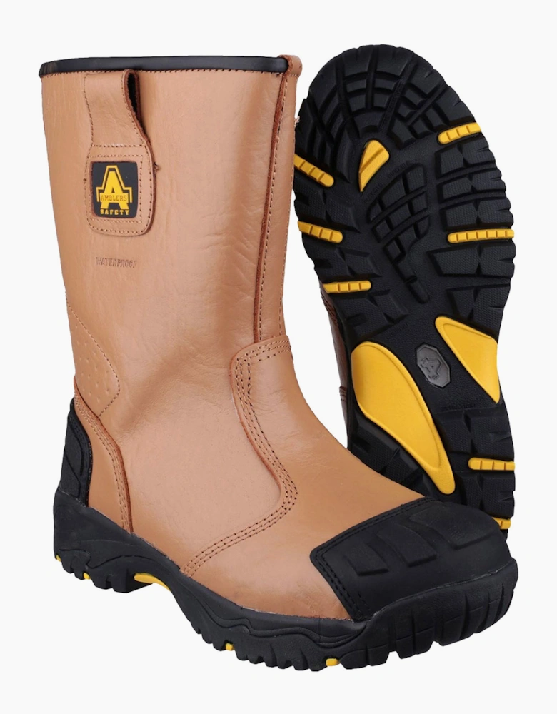 Amblers Safety Rigger Boot Waterproof Mens Tan