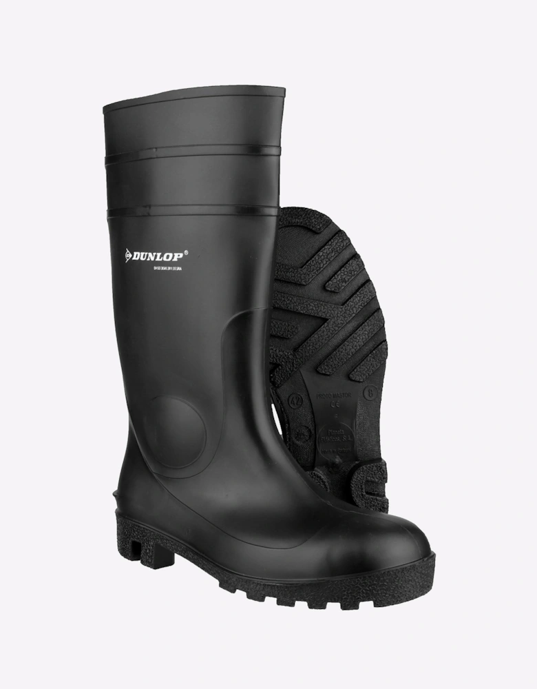 Dunlop Protomastor Full Safety Wellington Unisex Black