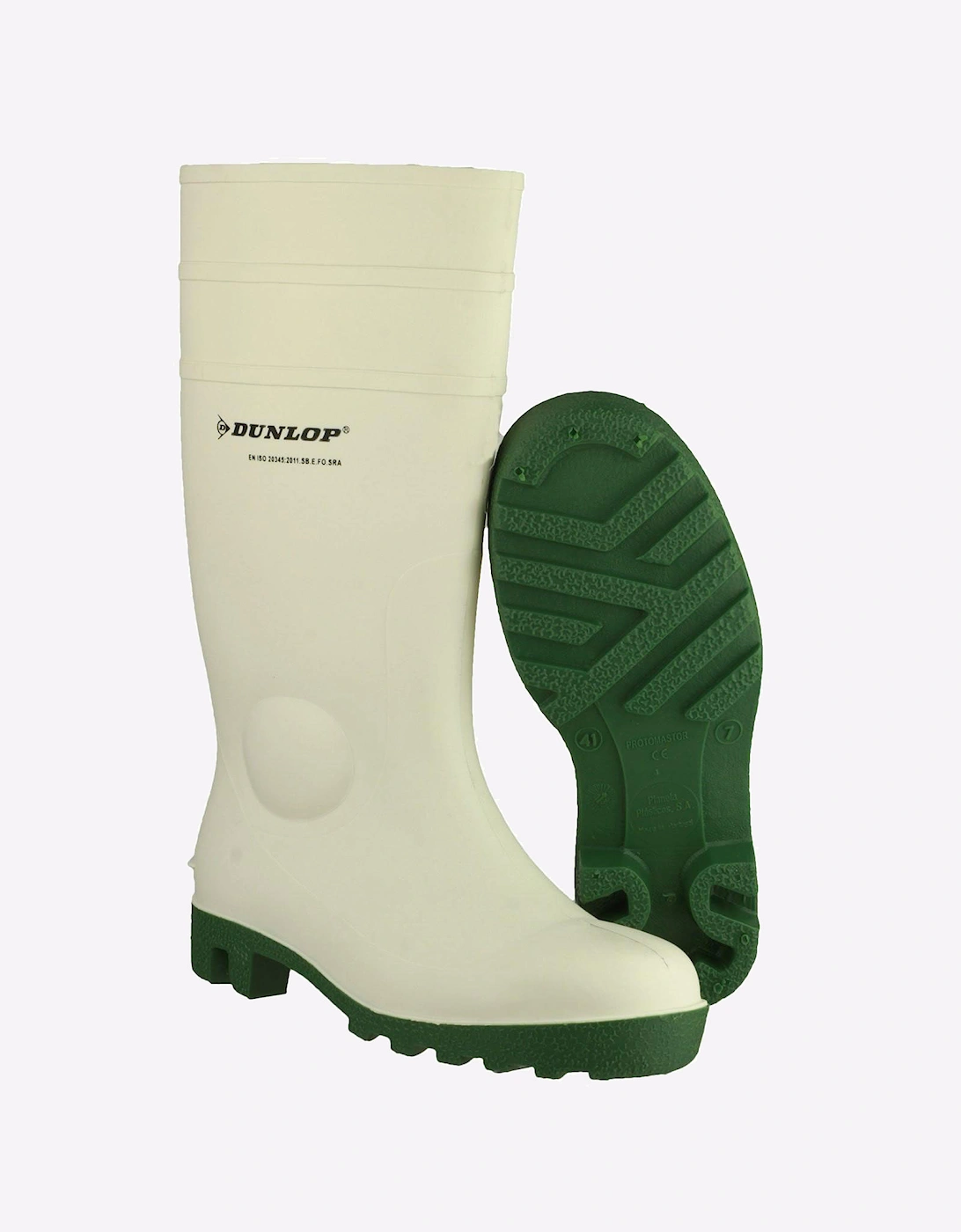 Dunlop Protomastor Safety Wellington Unisex White