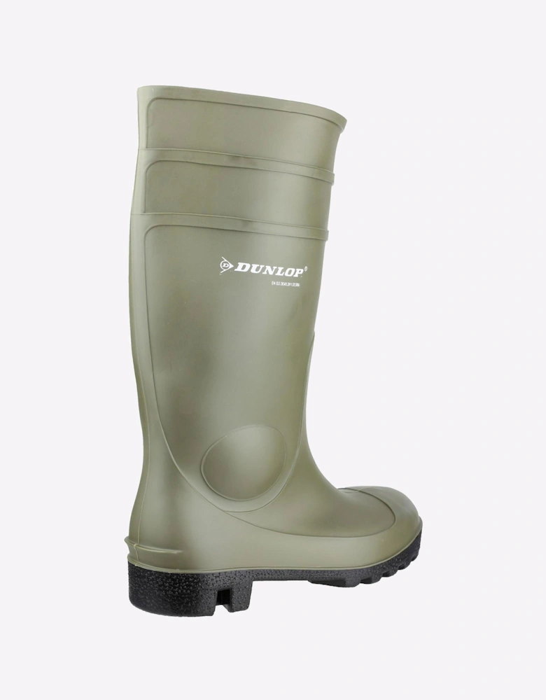 Dunlop Protomastor Safety Wellington Unisex Green