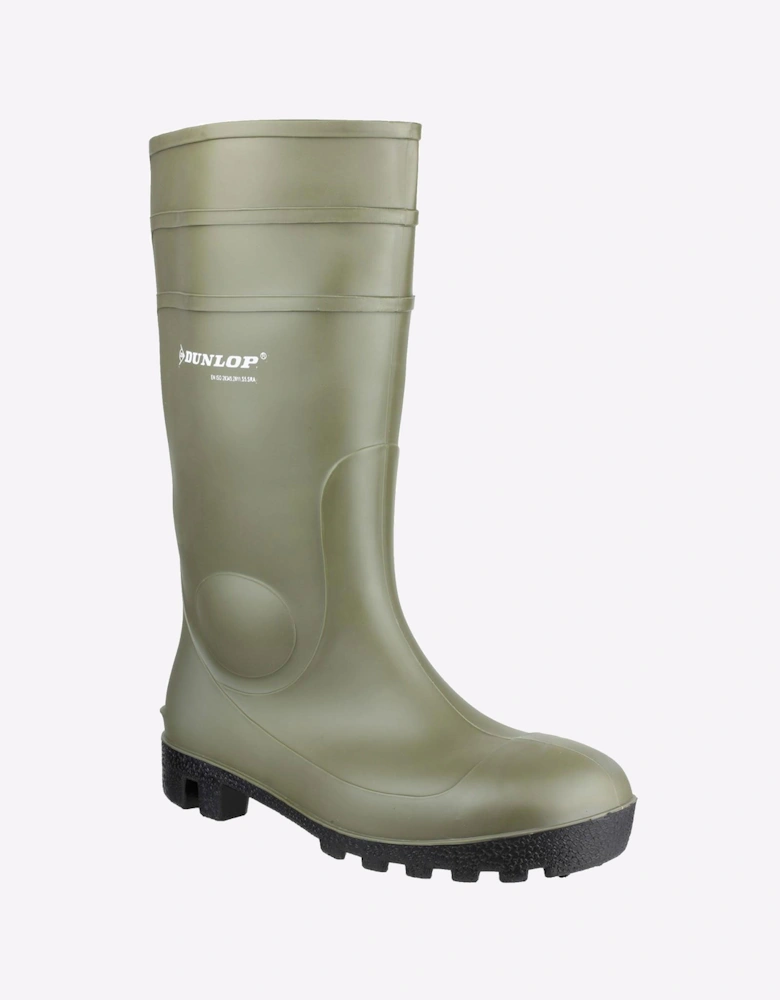 Dunlop Protomastor Safety Wellington Unisex Green