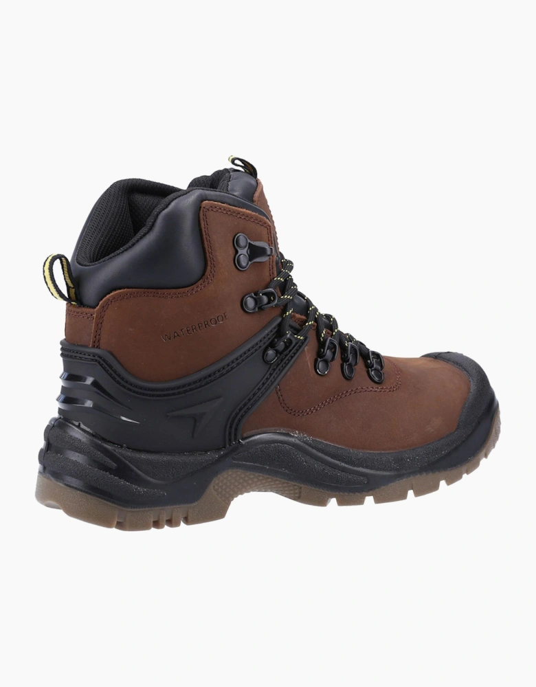 Amblers Safety Amblers FS197 Waterproof Lace up Safety Boot Mens Brown