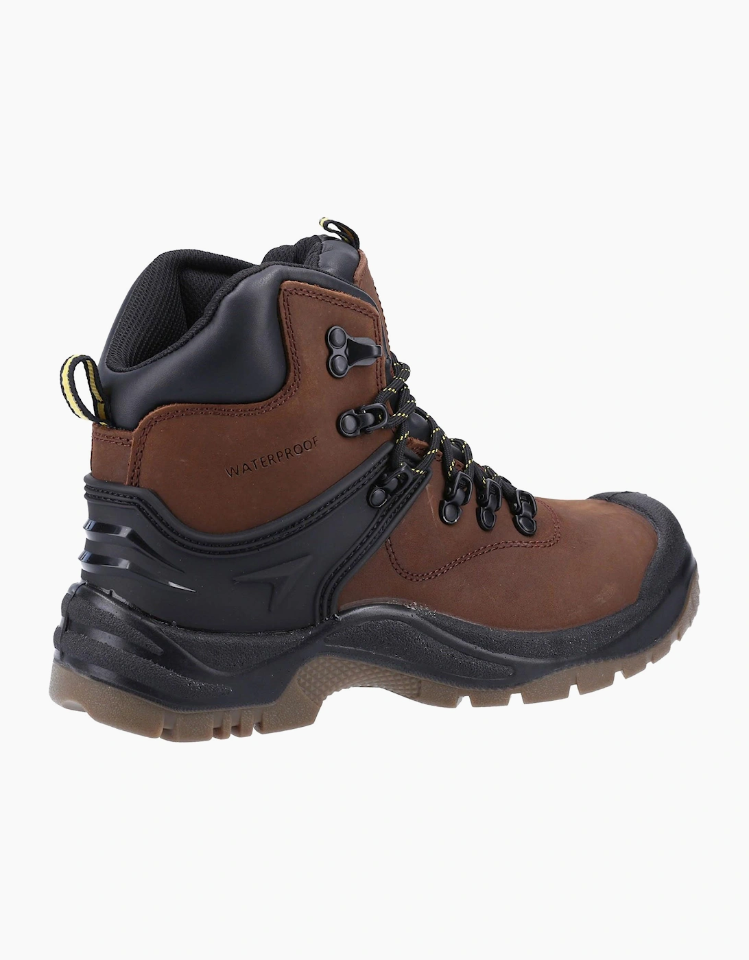 Amblers Safety Amblers FS197 Waterproof Lace up Safety Boot Mens Brown