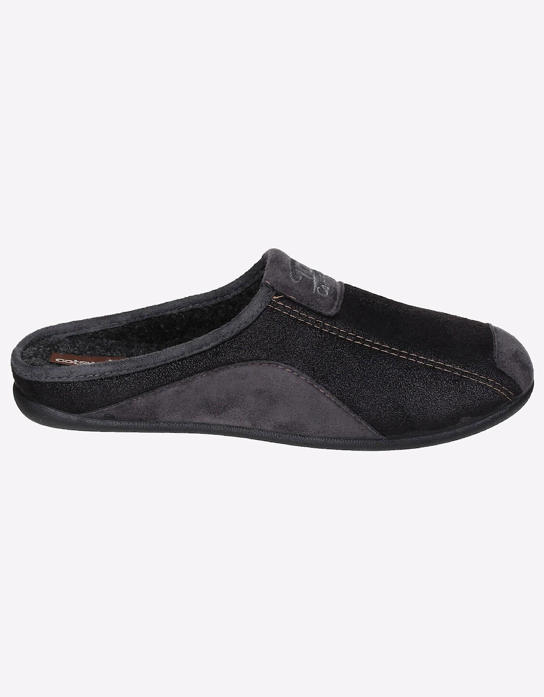 Cotswold Westwell Slip On Slippers Mens Black