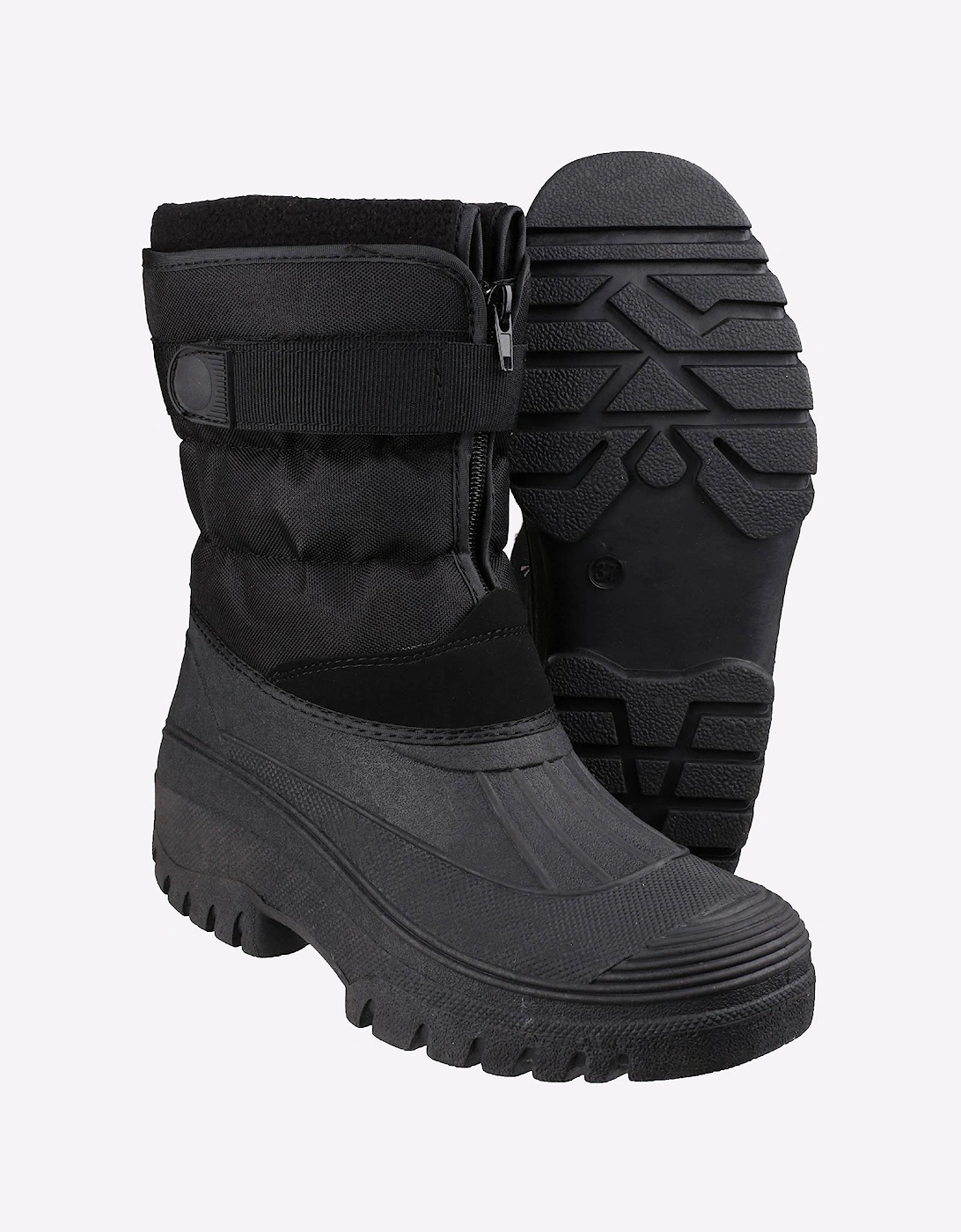Cotswold Chase Warm Lined Waterproof Mens Boots Black