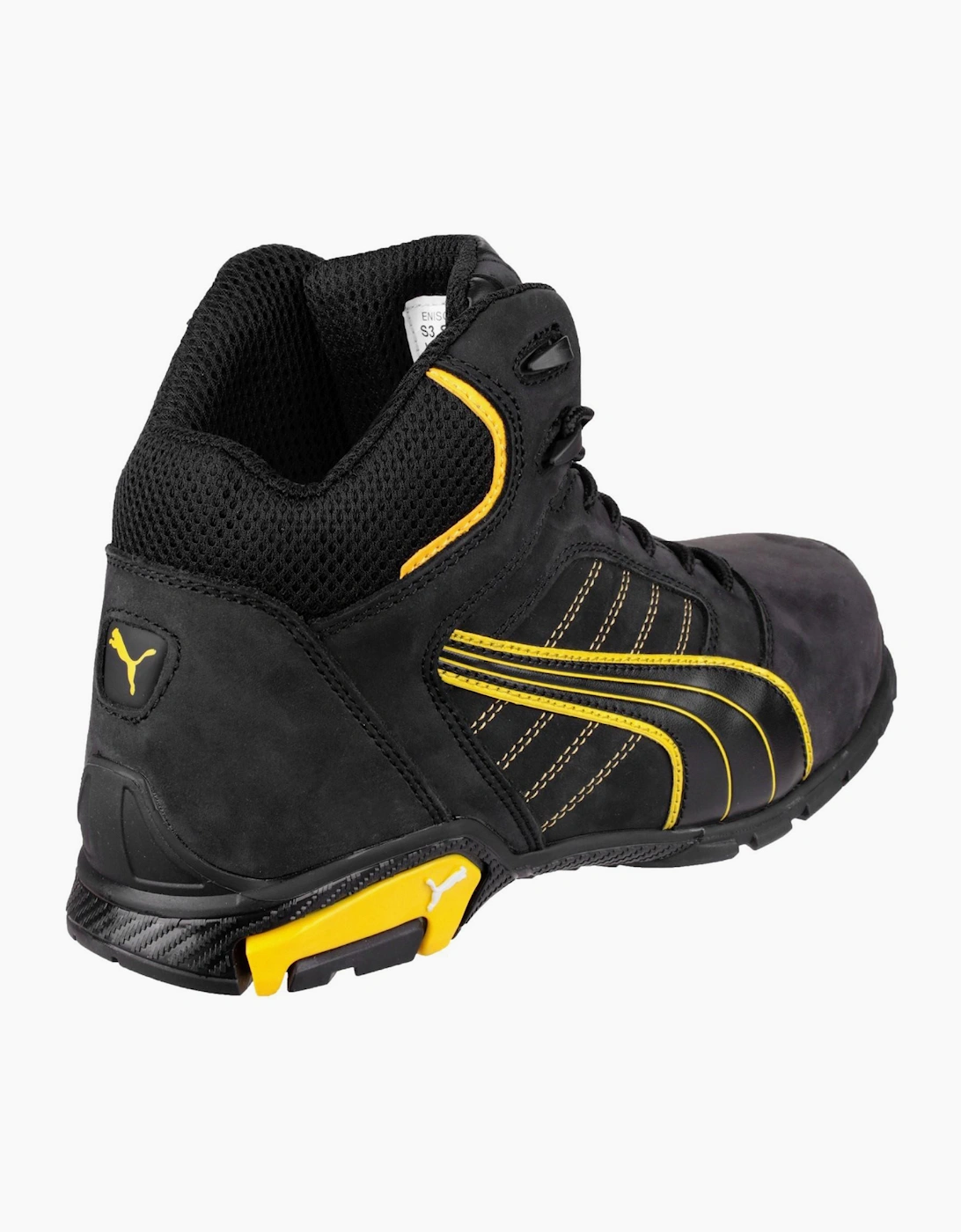 Puma Safety Puma Amsterdam Mid Safety Boots Mens Black