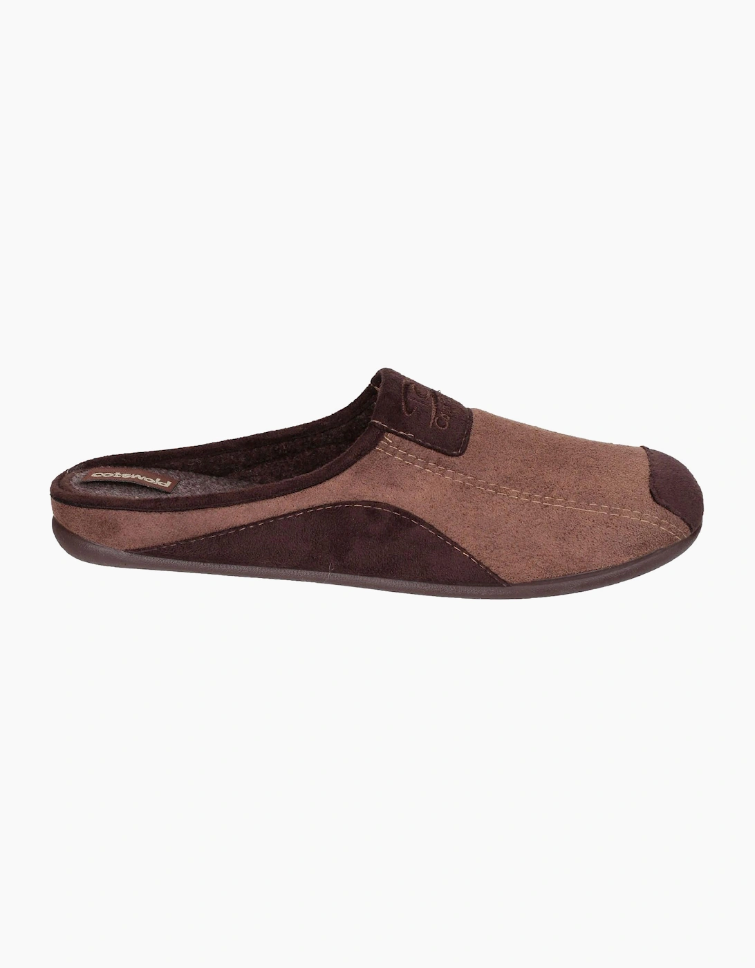 Cotswold Westwell Slip On Slippers Mens Brown