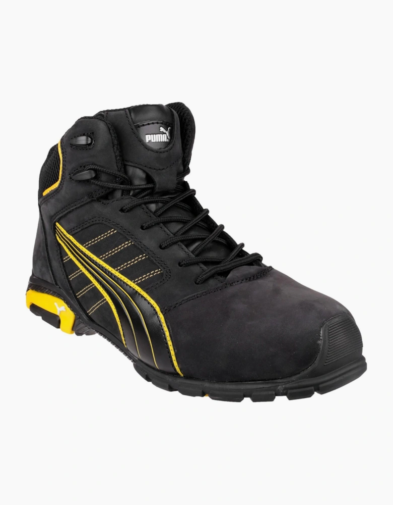 Puma Safety Puma Amsterdam Mid Safety Boots Mens Black