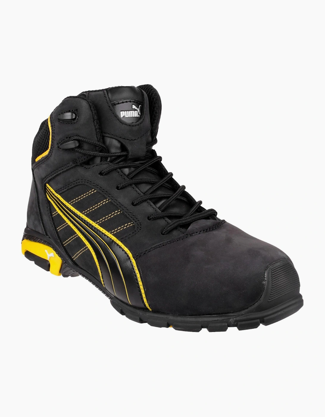 Puma Safety Puma Amsterdam Mid Safety Boots Mens Black