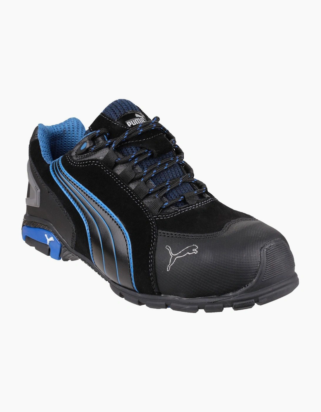 Puma Safety Rio Low Lace-up Safety Shoes Mens Black