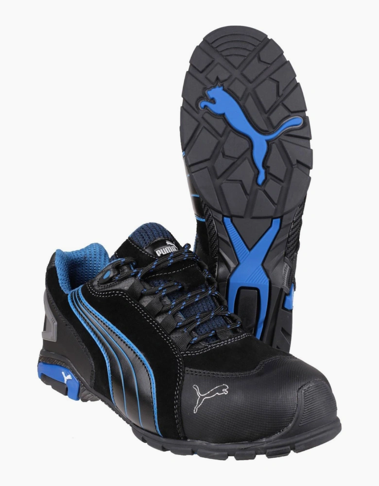 Puma Safety Rio Low Lace-up Safety Shoes Mens Black