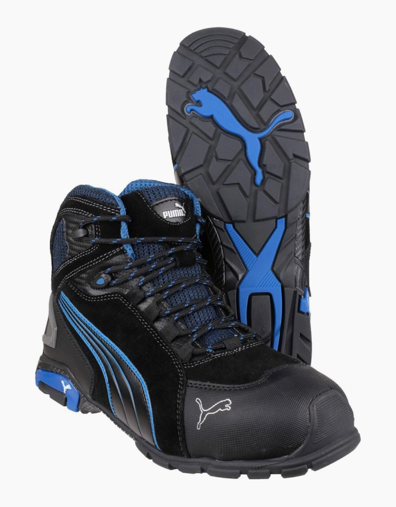 Puma Safety Rio Mid Lace-up Safety Boot Mens Black
