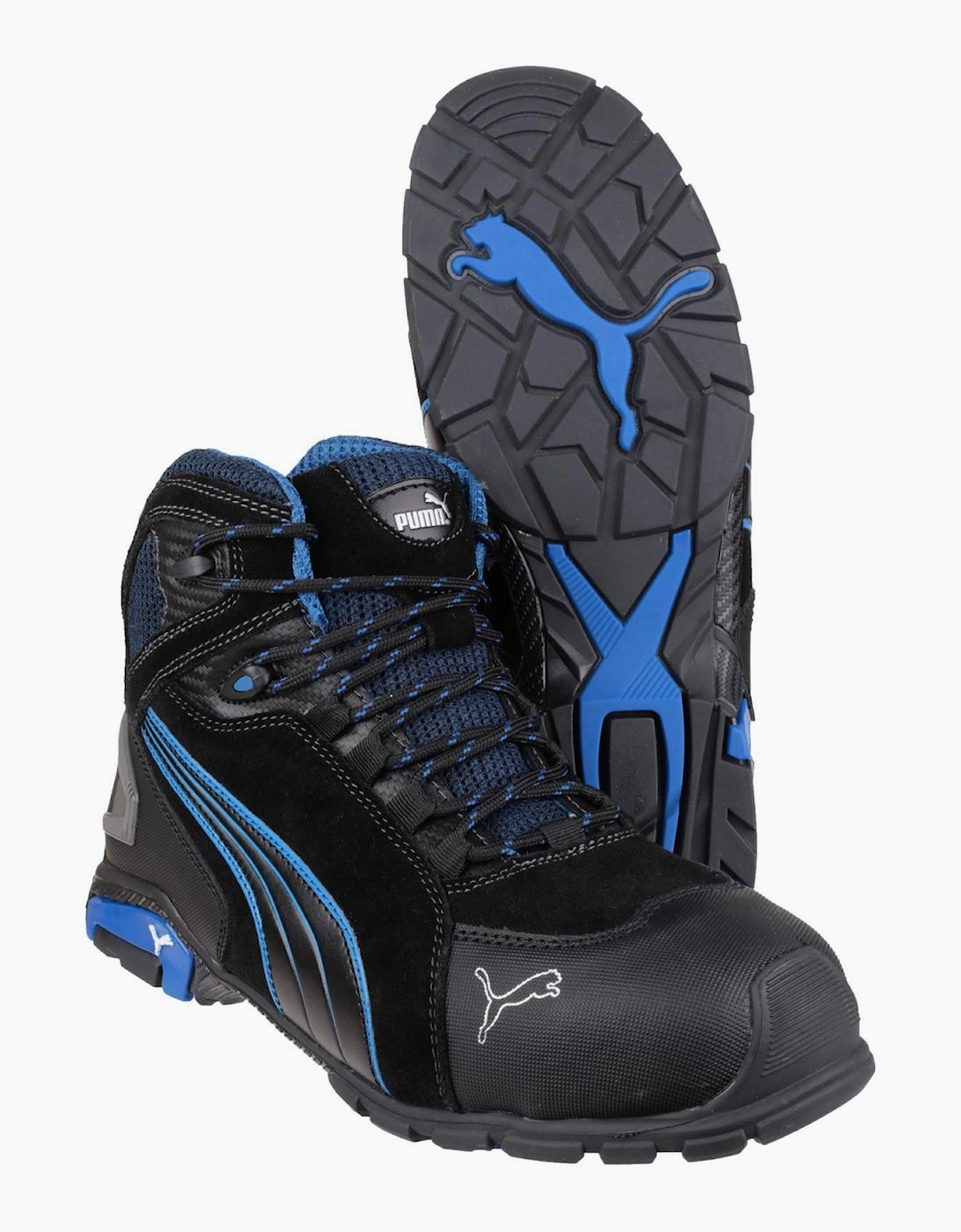 Puma Safety Rio Mid Lace-up Safety Boot Mens Black