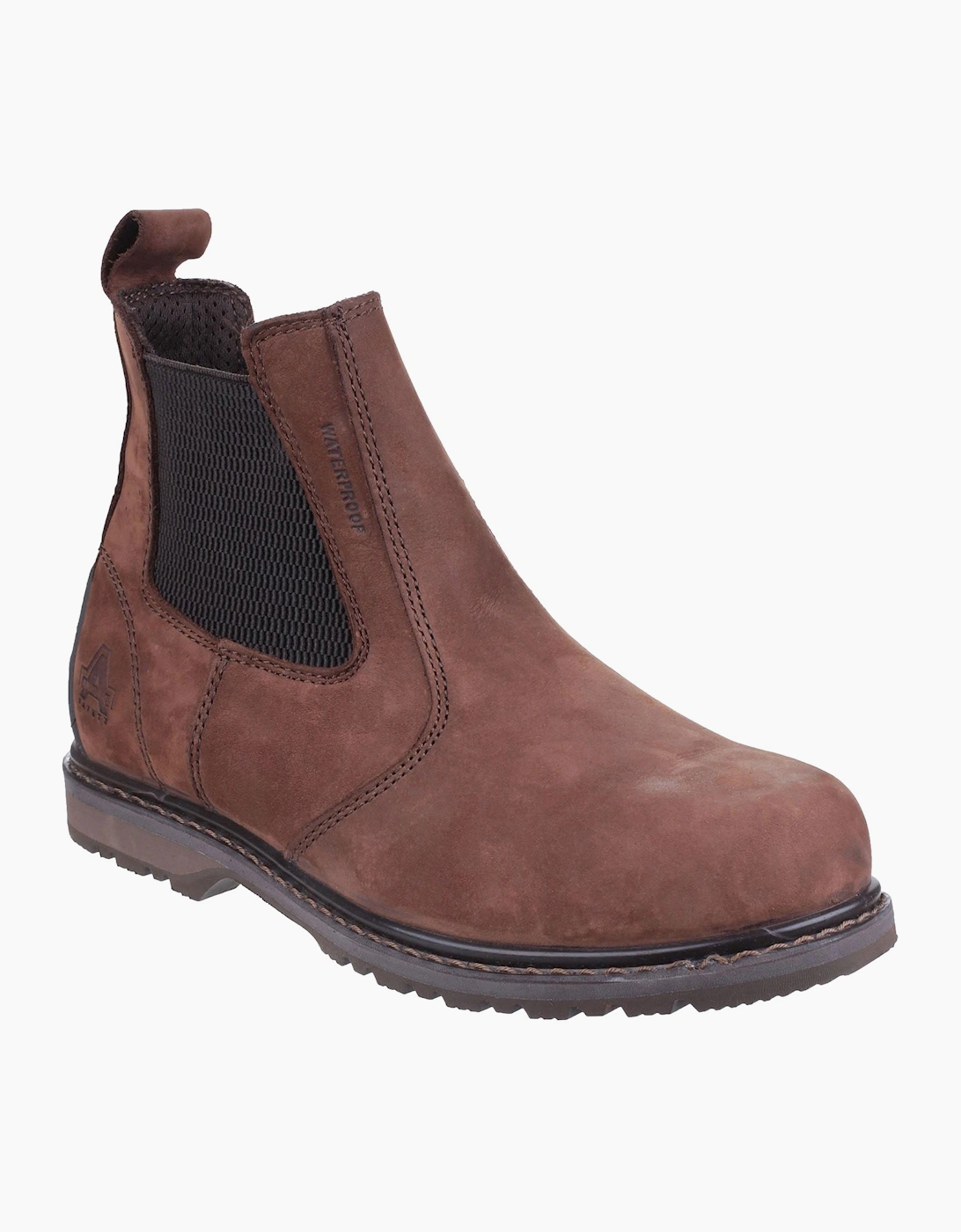 Amblers Safety Amblers AS148 Waterproof Safety Boots Mens Brown