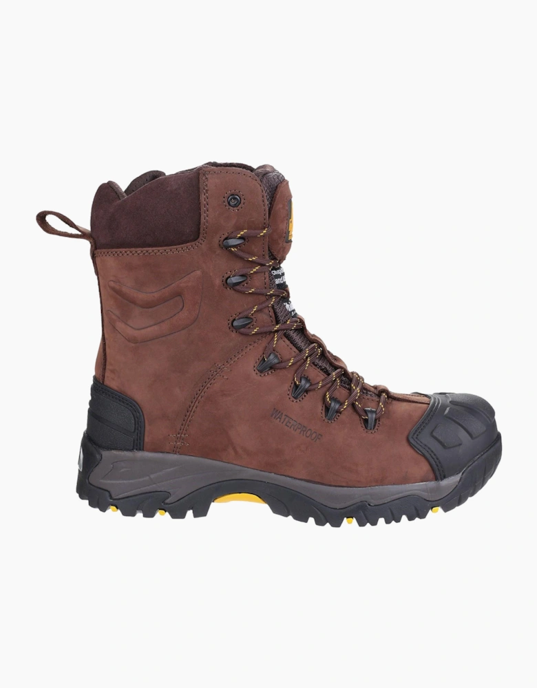 Amblers Safety AS995 Waterproof Safety Boots Mens Brown