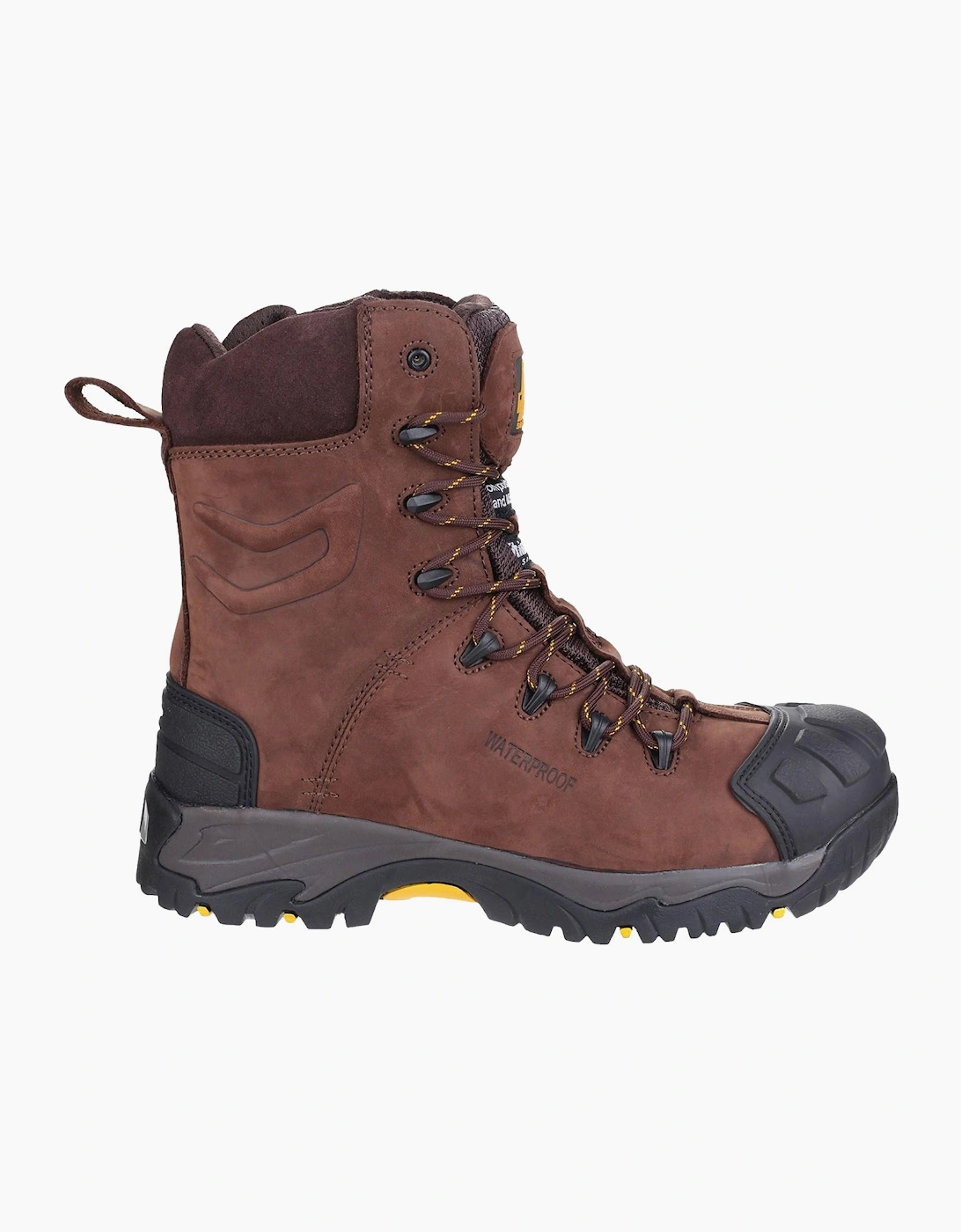 Amblers Safety AS995 Waterproof Safety Boots Mens Brown