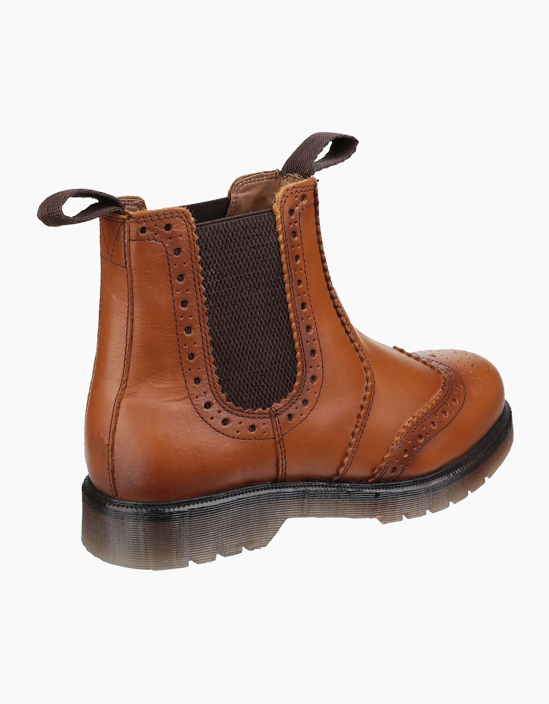 Amblers Safety Dalby Brogue Boots Mens Tan