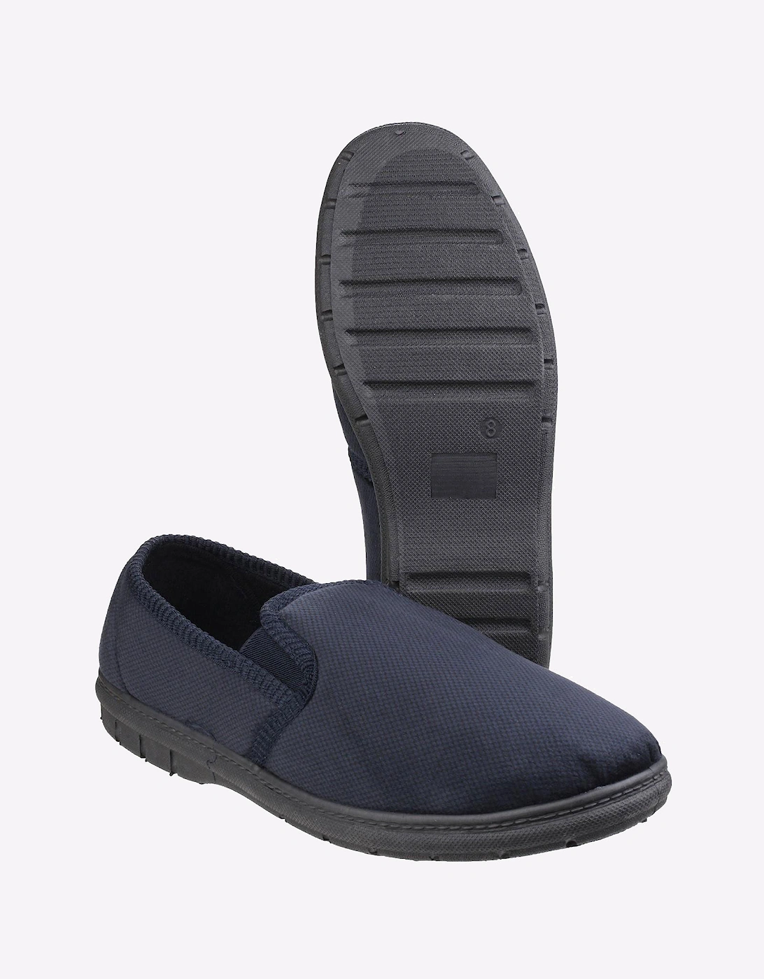 Fleet & Foster John Memory Foam Mens Navy