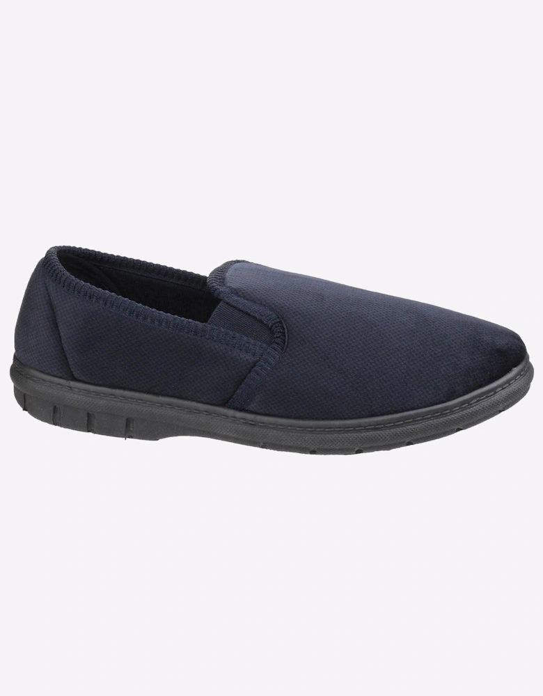 Fleet & Foster John Memory Foam Mens Navy