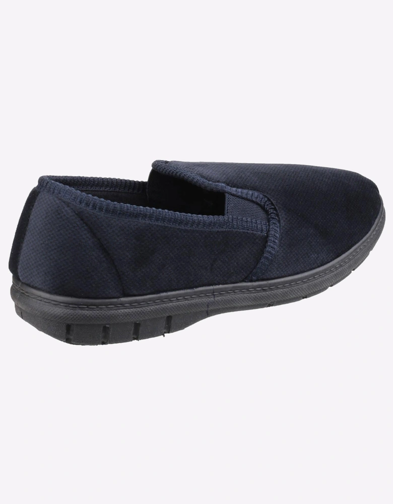 Fleet & Foster John Memory Foam Mens Navy