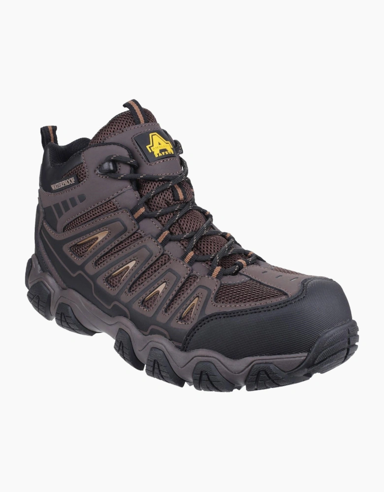 Amblers Safety Amblers AS801 Waterproof Safety Boots Men Brown