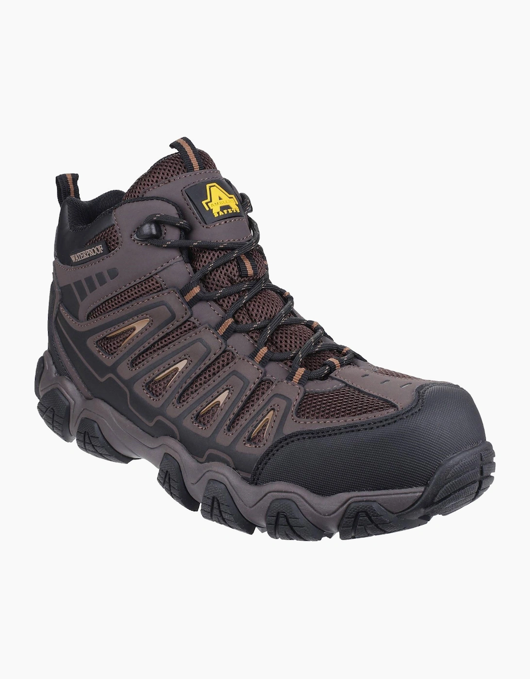 Amblers Safety Amblers AS801 Waterproof Safety Boots Men Brown